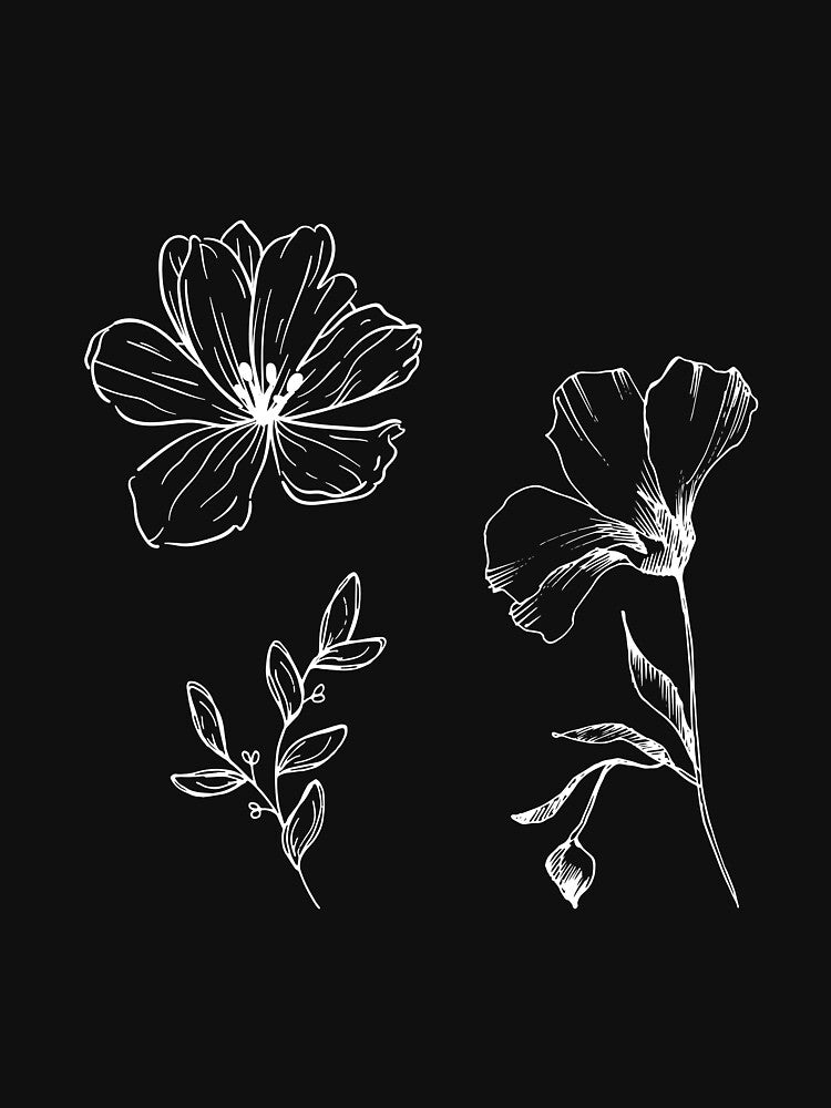 Drawing flowers by Slowianeczka