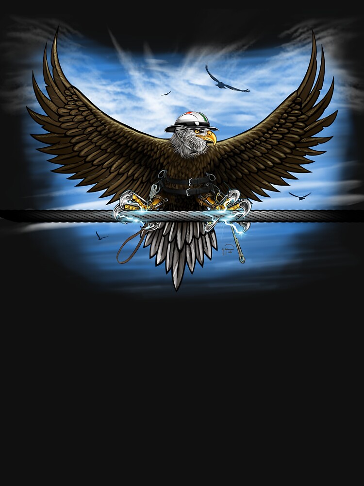 Power Lineman Eagle Shirt by RP Thor by RPTHOR