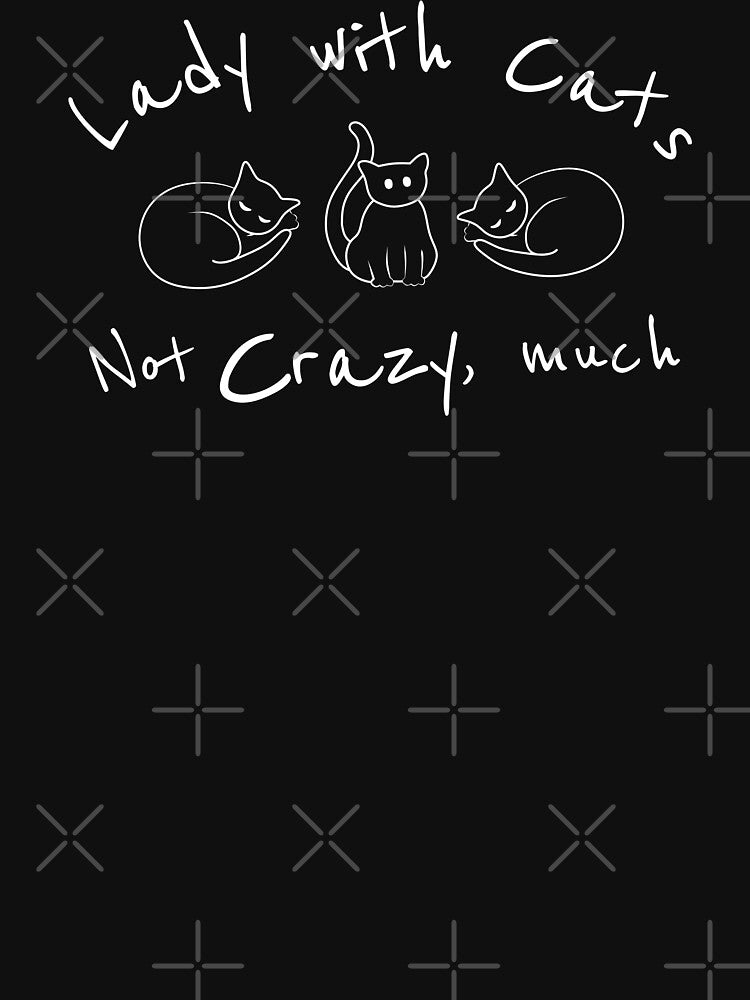 Lady with Cats, Not Crazy Much by nutmegfairy