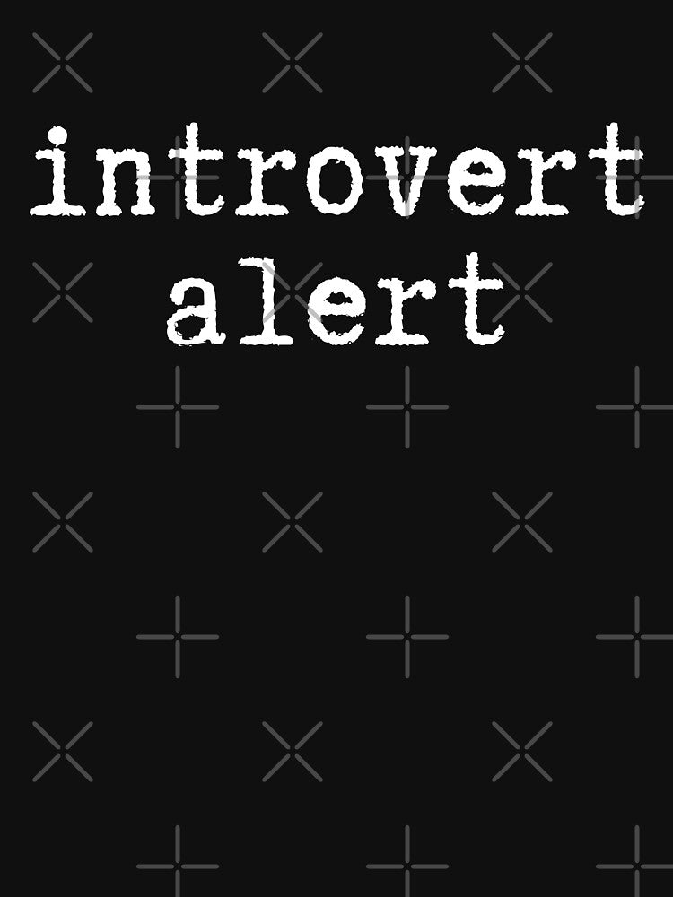 Introvert Alert by OrchidiemC
