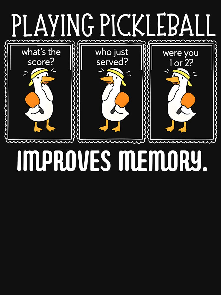 Playing Pickleball Improves Memory by milomatchart