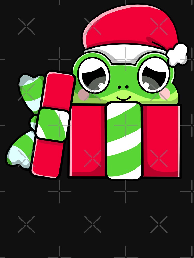 Cute Frog in Christmas Gift by eternallygifted