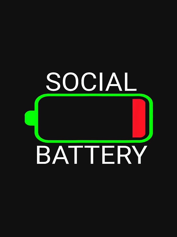 Social Battery is Empty by JohnVBurks