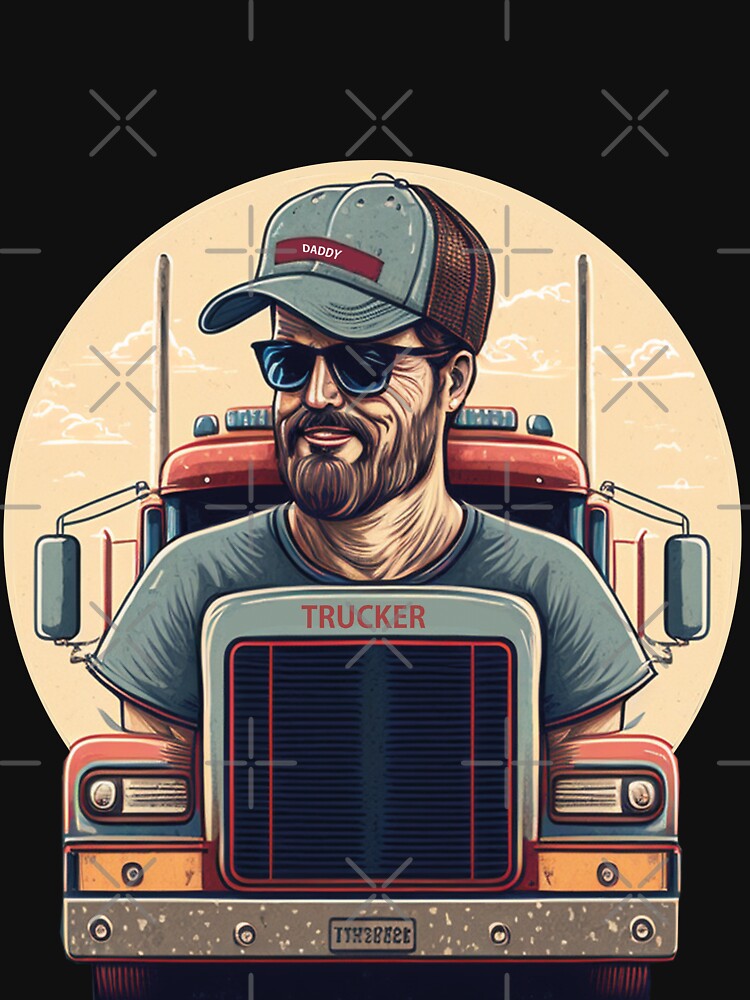 Trucker Daddy Life on the Road by Artezia