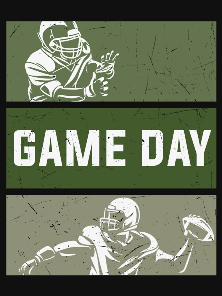 Game Day Football Classic T-Shirt by verarheaf9