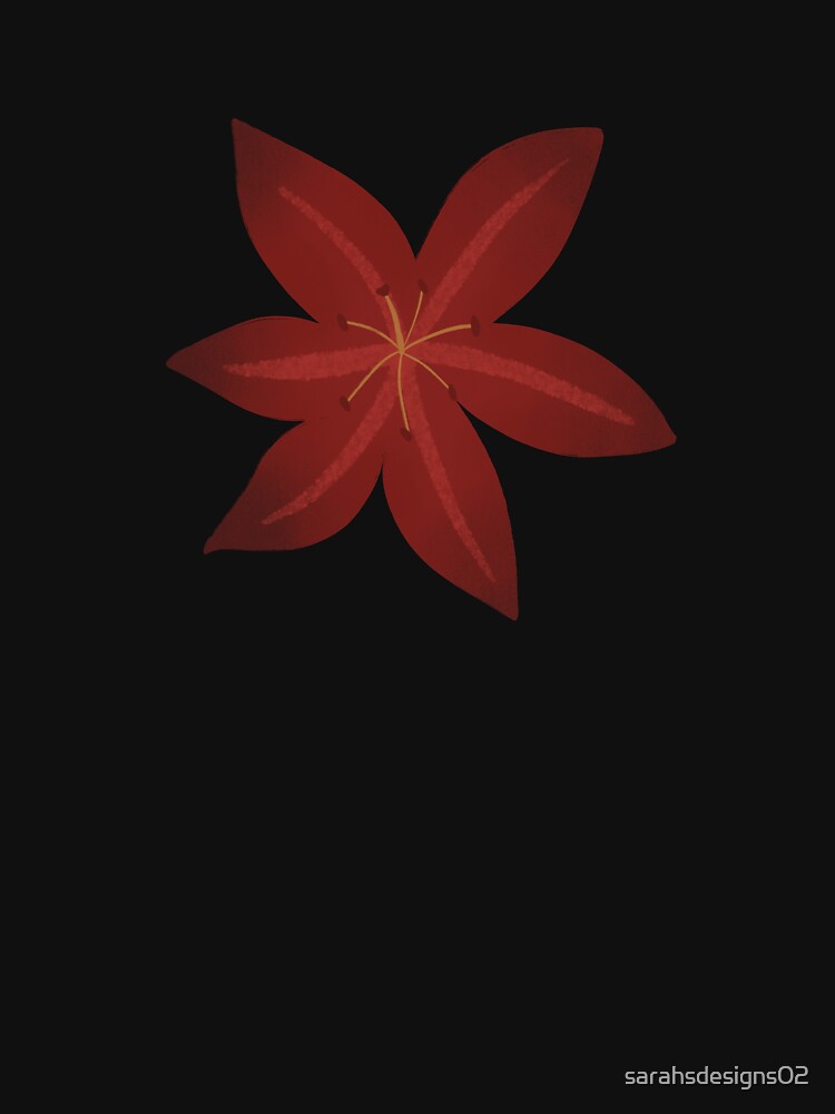 Red Lily by sarahsdesigns02