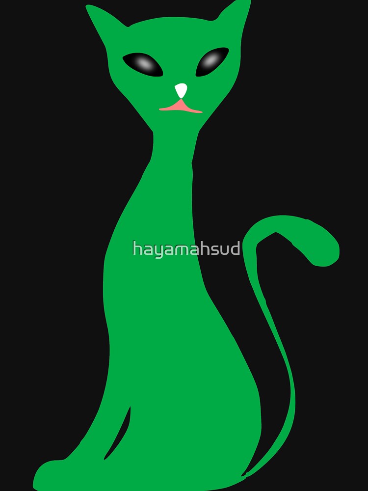 alien cat by hayamahsud