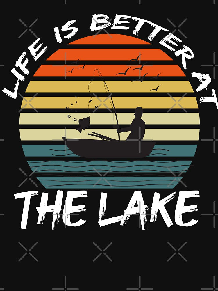 Retro Life Is Better At The Lake by AYMEDD