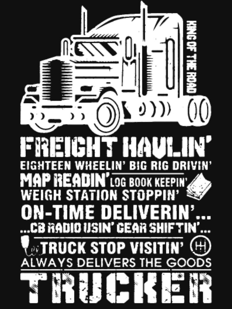 Freight Haulin Trucker by aryagiri