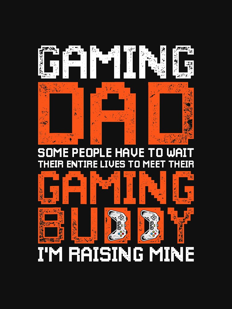 Video Gaming Daddy Gamer Dad Fathers by SkyCloudBlue
