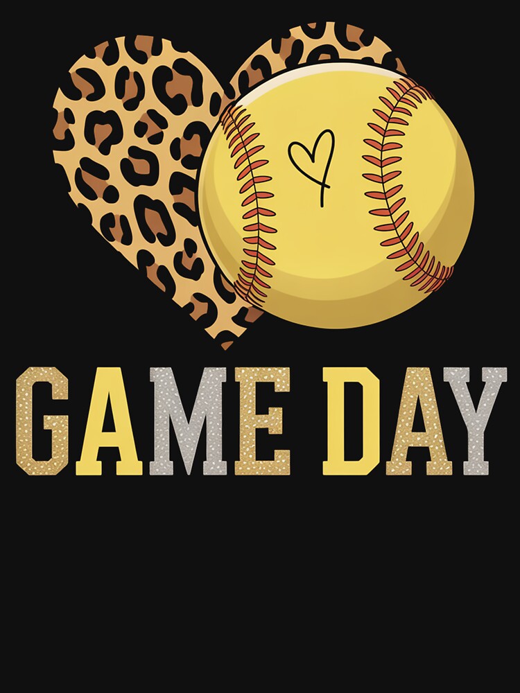 Softball Game Day by StephenDDArt