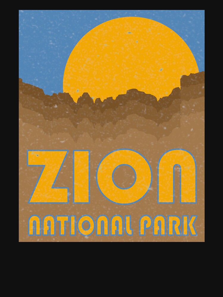 Zion National Park Aged Texture Style by mrtraz