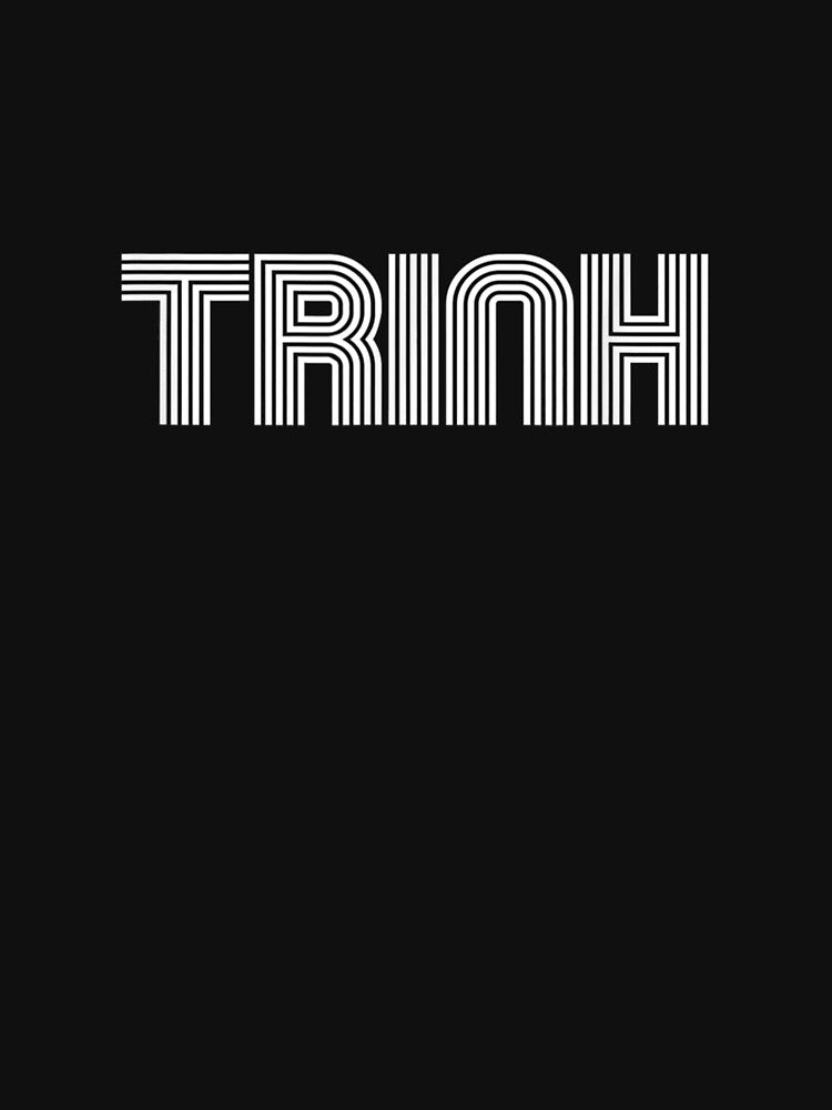 Trinh Name Vintage Retro 60s 70s 80s Sport Funny by charissamo77