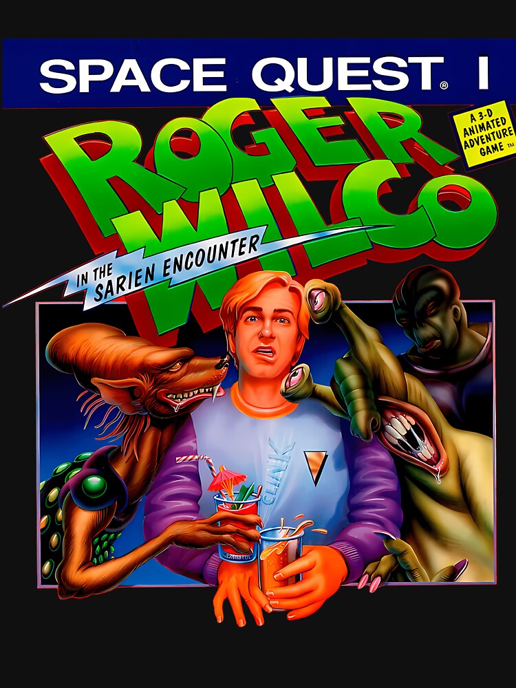 Space Quest Game Cover by CharlesPhip Unisex