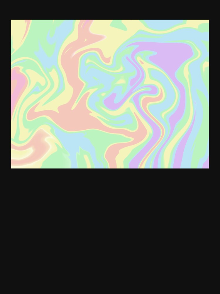 Pastel Dreamscape Liquid Marble. by Little Design Loft