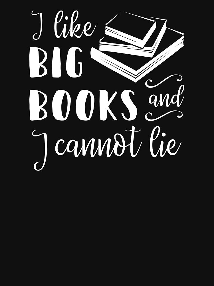 premium "I Like Big Books and I Cannot Lie" Women's Slouchy funny book FT90 by MentDesigns