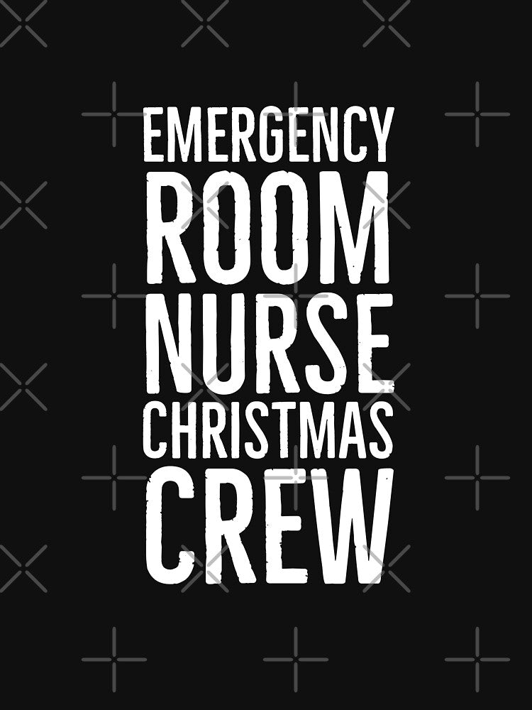 Emergency Room Nurse Christmas Crew by evokearo