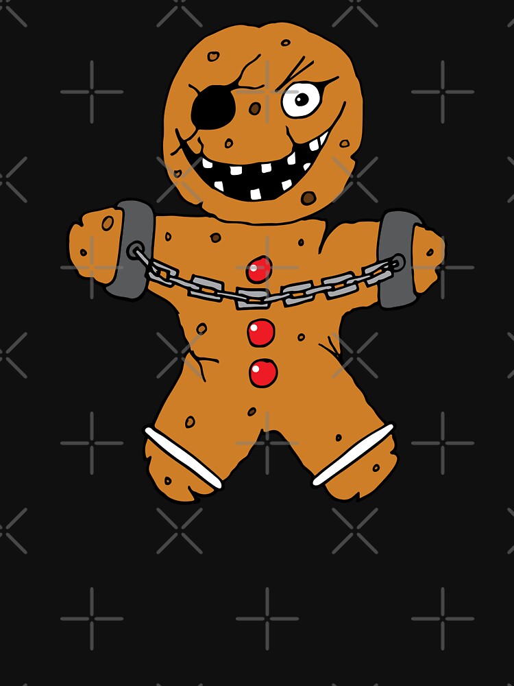 Creepy Christmas Gingerbread Man Chains by HotHibiscus