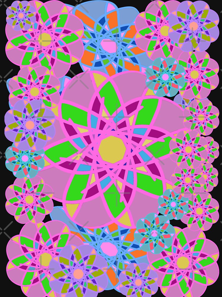 Flower Garden - Hand-drawn by Victoria Rose