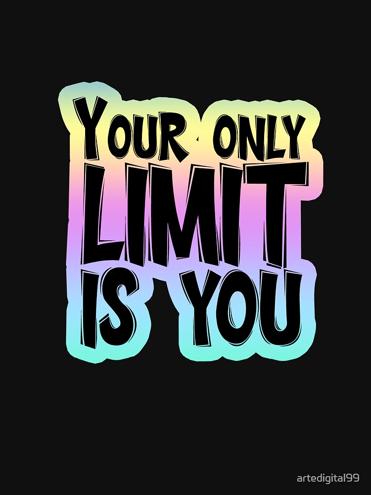 Positive Mindset Quote – Motivational Affirmation Design for Stickers by artedigital99
