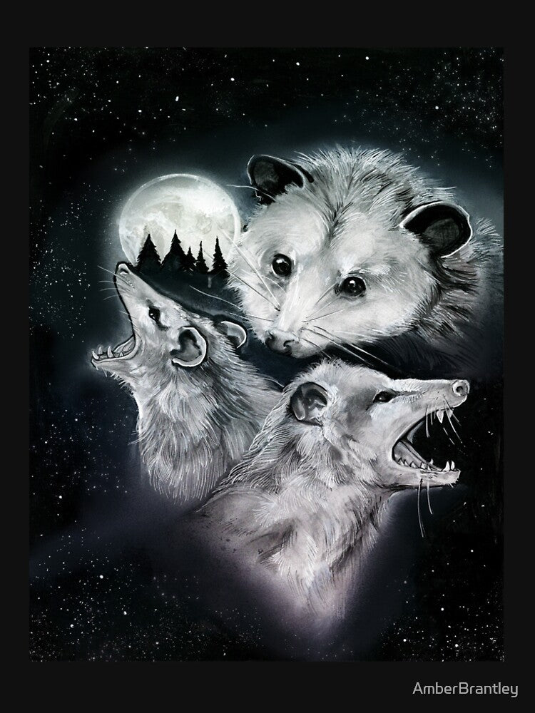3 Possum Moon by AmberBrantley