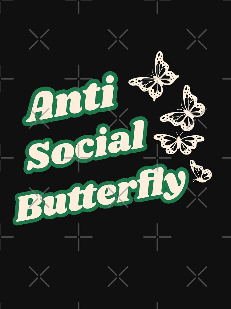 Anti social butterfly. by wanessacreative