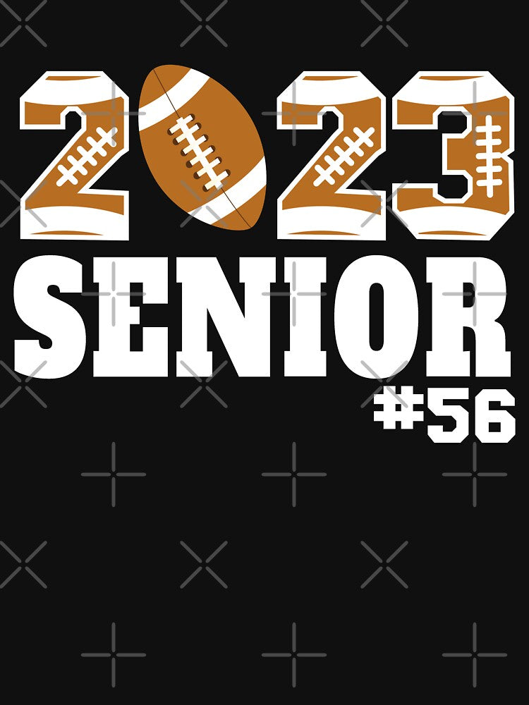 Football Shirt, Football Senior Shirt, Senior 2023, Game Day Shirt, Senior Mom Shirt, Football Dad Shirt, Class Of 2023, Football Spirit Tee by Summer-stars
