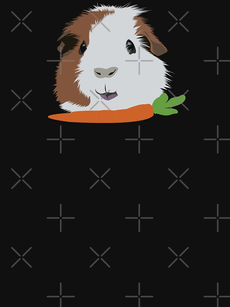 Guinea Pig with a Carrot by KCPetPortraits