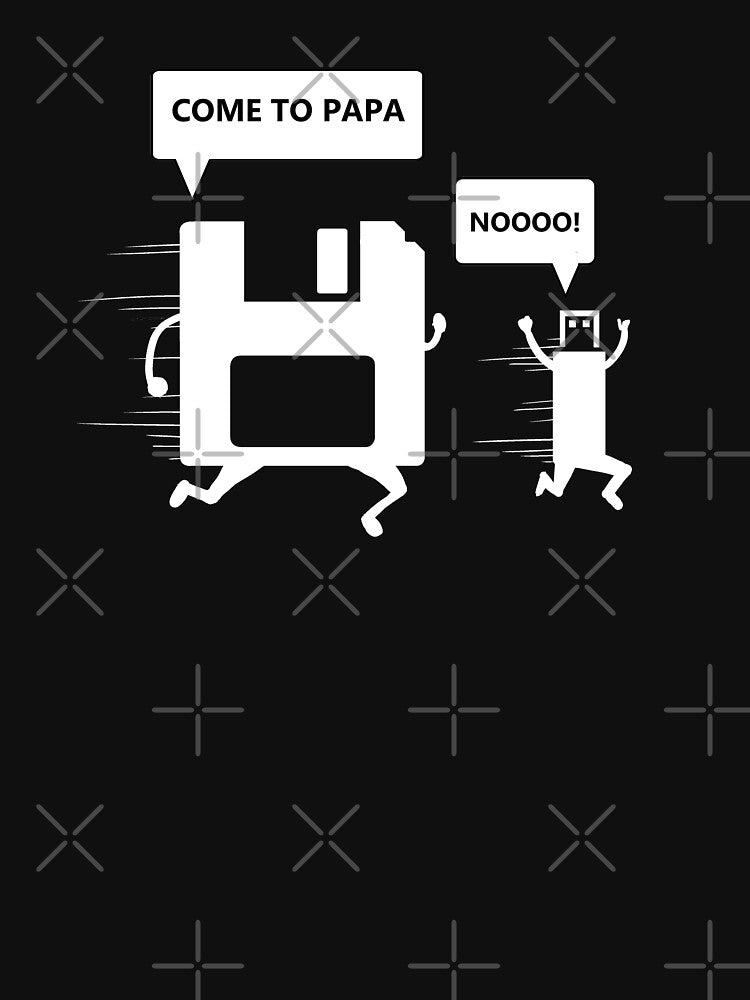 USB, I'm your Father funny chasing scene - vWhite by Art-Tease