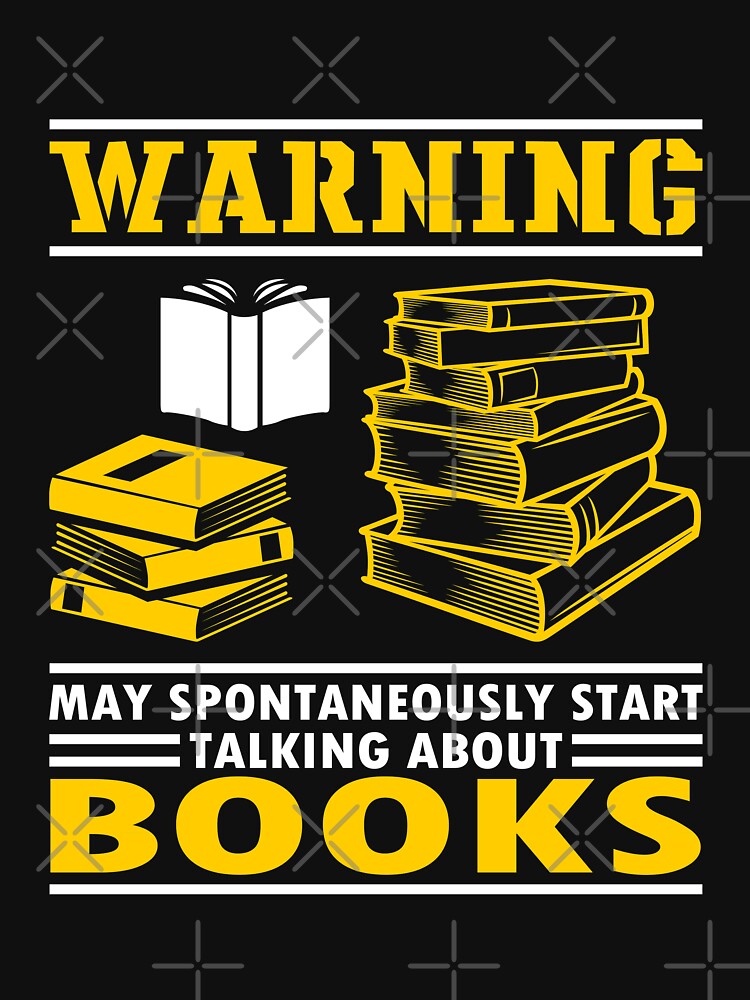 Funny book lover saying, Bookworm Gift Idea, Gift for book lovers by AS-Shirts