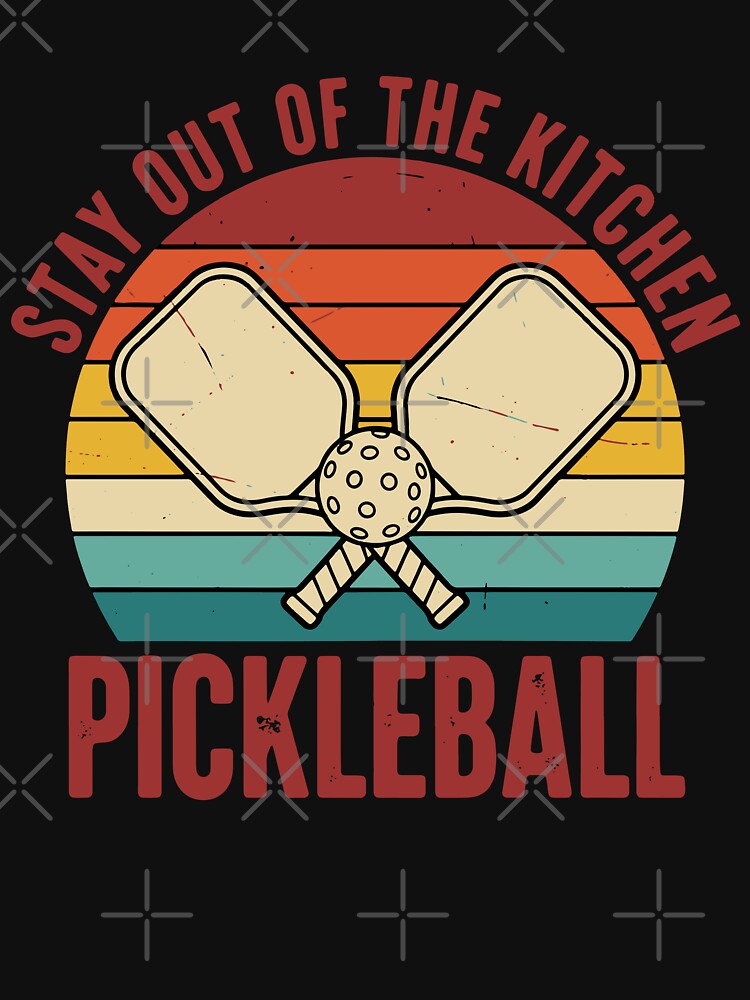 Pickleball Stay Out Of The Kitchen Funny Play by LuminOrb