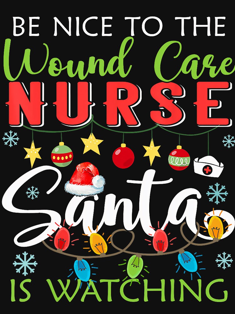 Watching Classic Vintage Retro The Nurse Christmas Nice Santa is Be To Nurse by FrankyTepper
