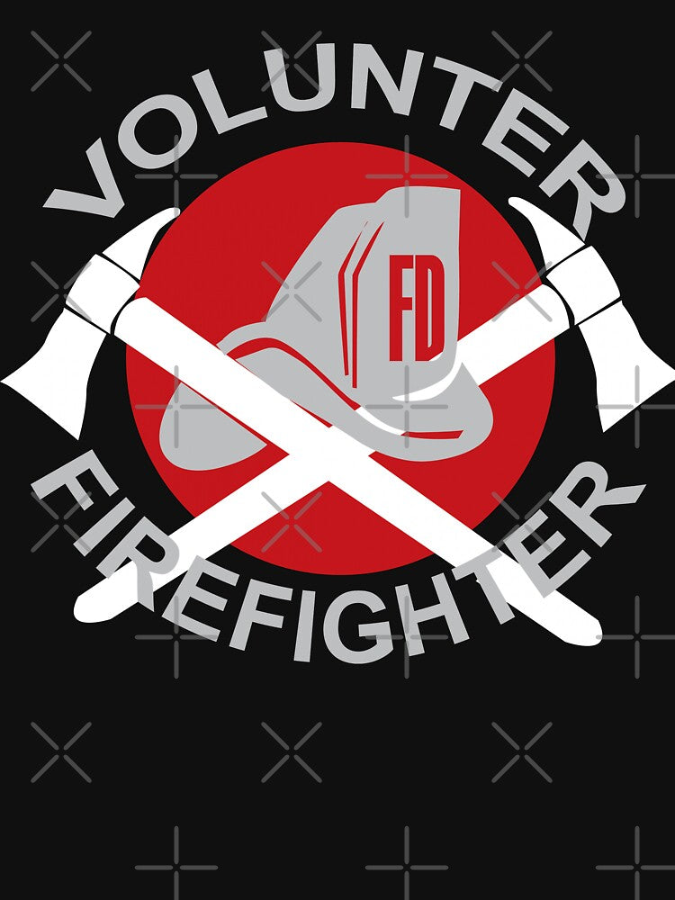Volunter firefighter Engineer T Shirt by URBANBOX