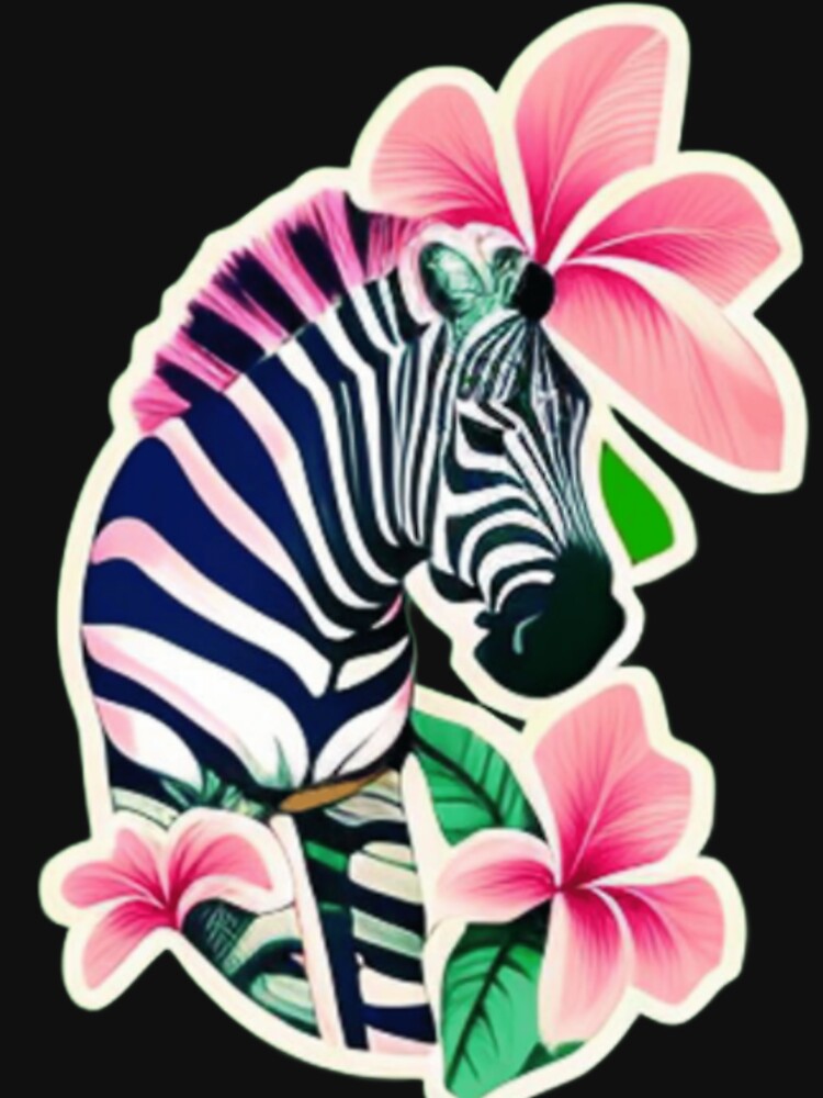 Zebra floral by Roxburylane