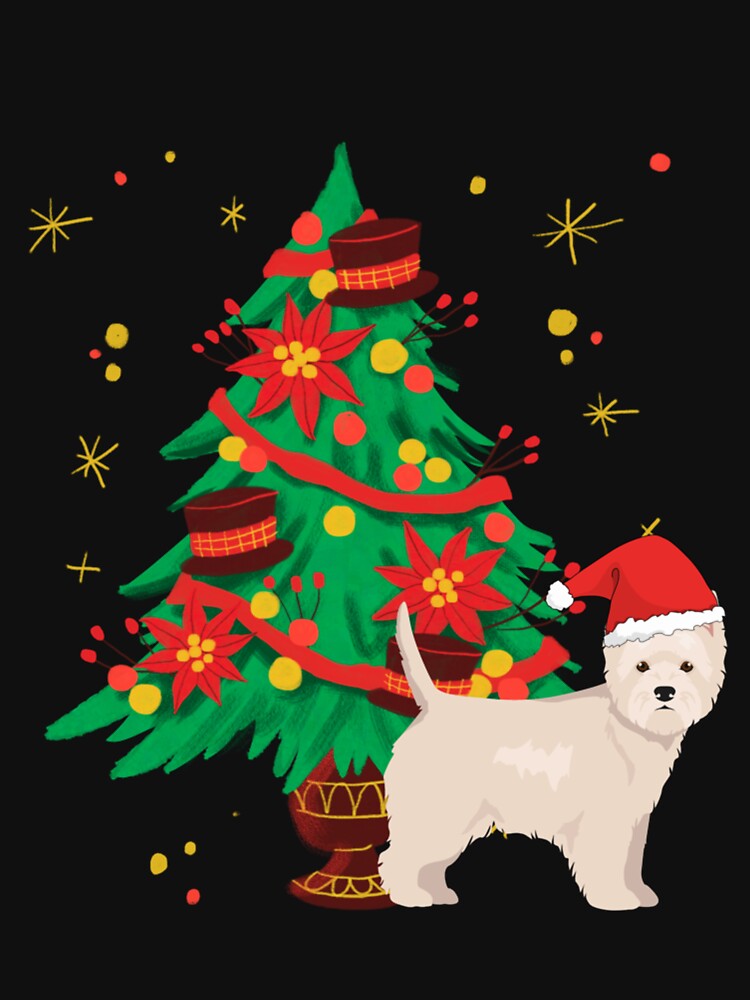Westie Christmas Tree Dog120 by BryceRodriguez