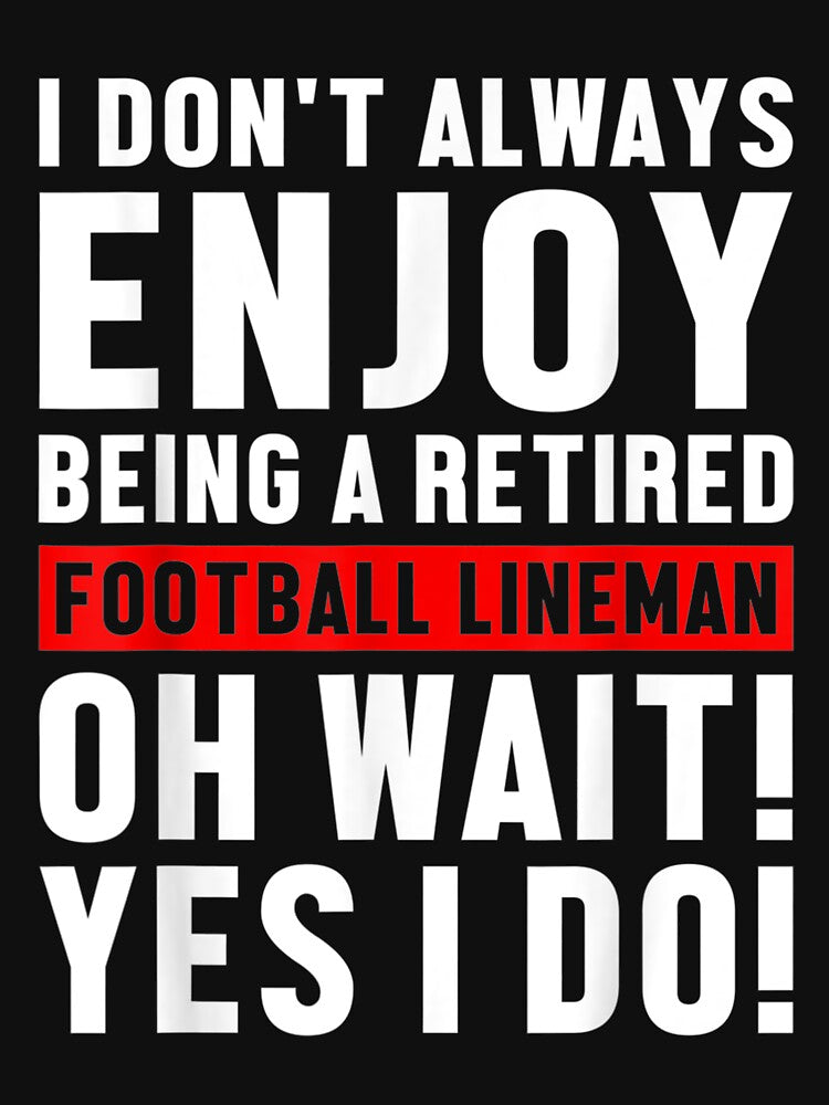 Lineman Retired Offensive Defensive Player by lindafrances