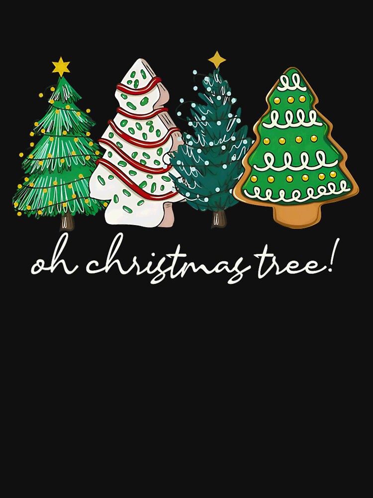 Oh Christmas Trees Cakes For Baker, Debbie Becky Jen Xmas Gift by SchuMemta