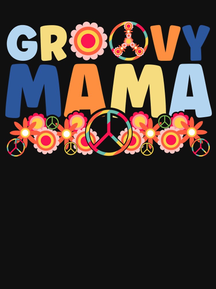 Groovy Mama vintage 60s 70s Baby Shower Mother's Day by liomikaxfi