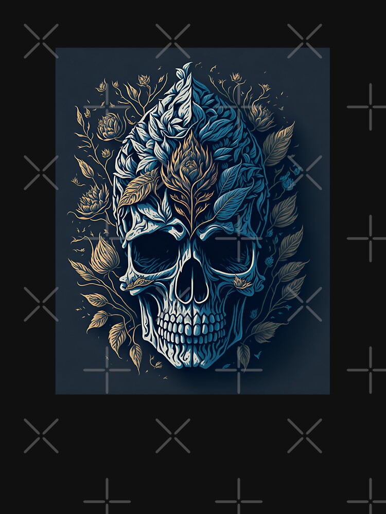 Floral Skull by Sidewinder82