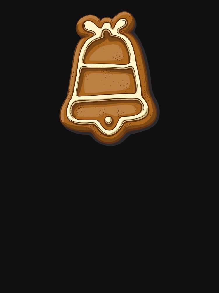 Christmas Gingerbread Bell Cookie by rocketdandy