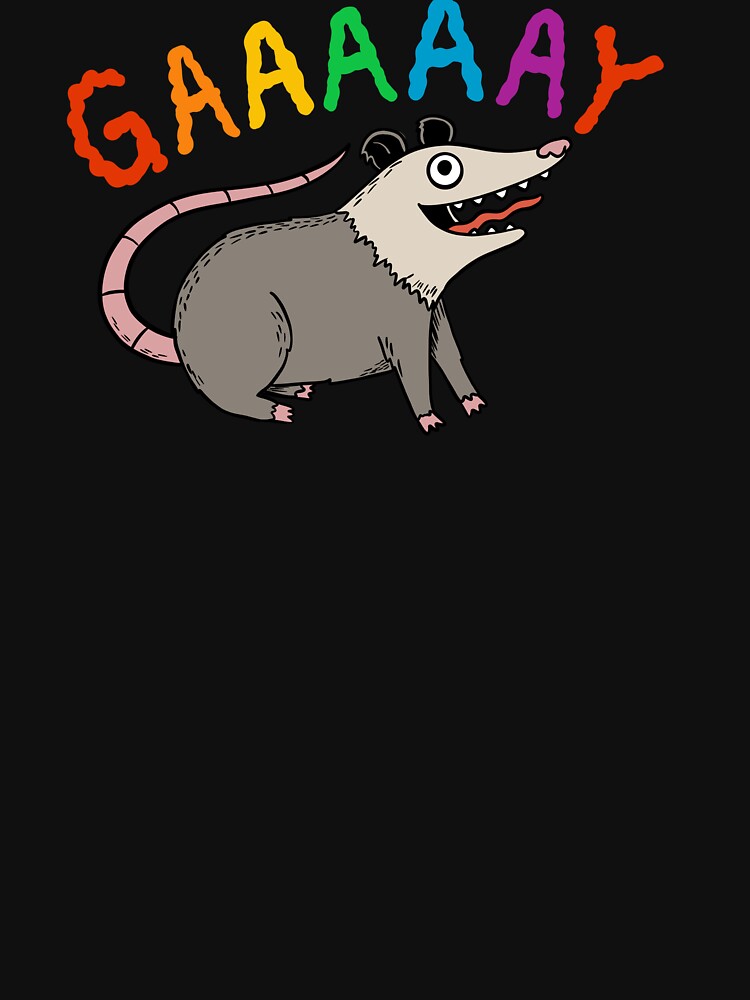 Pride Opossum by coffeeman