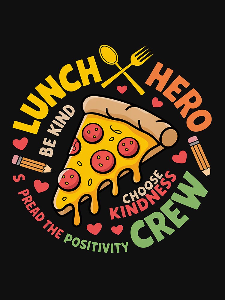 School Lunch Hero Squad Cafeteria Workers Crew Lady by banbopbii