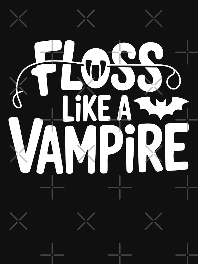 Floss Like a Vampire by theartfulaspie