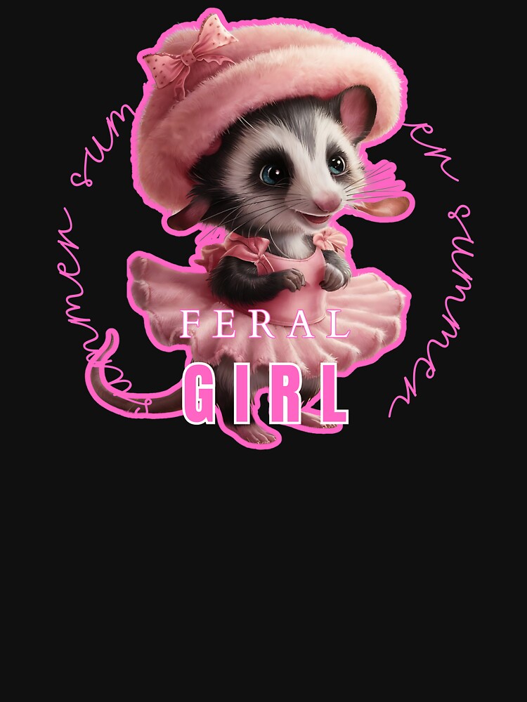 Feral Girl Summer Possum Meme by nanka-art