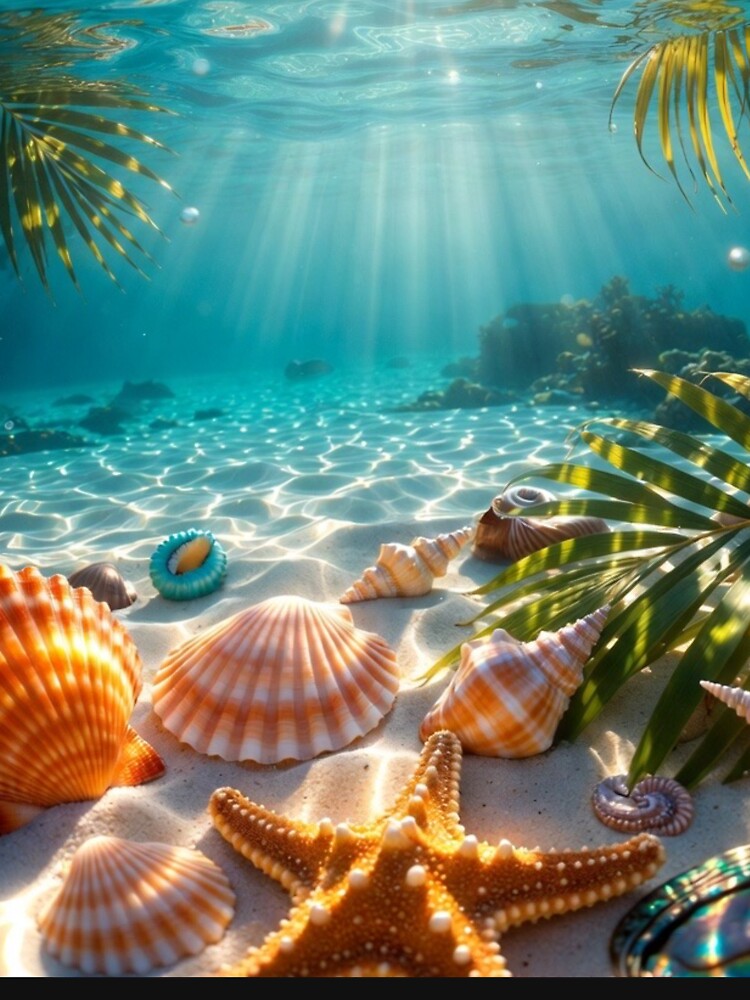 Golden Hour Underwater Paradise by PixelVibe782