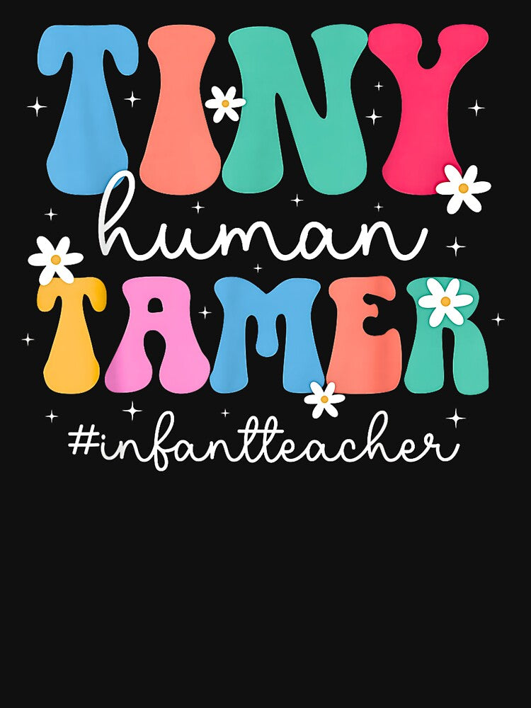Retro Tiny Human Tamer Circus Style Daycare Provider by Rahamkshop
