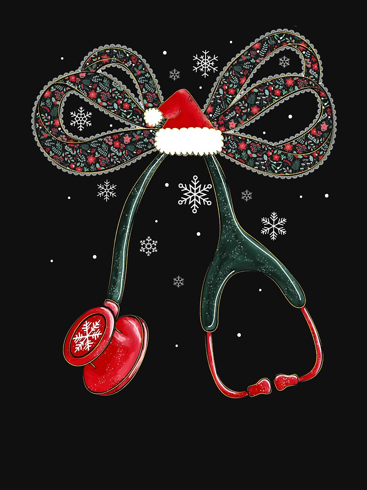 Stethoscope Christmas Nurse by Gabeshaffer