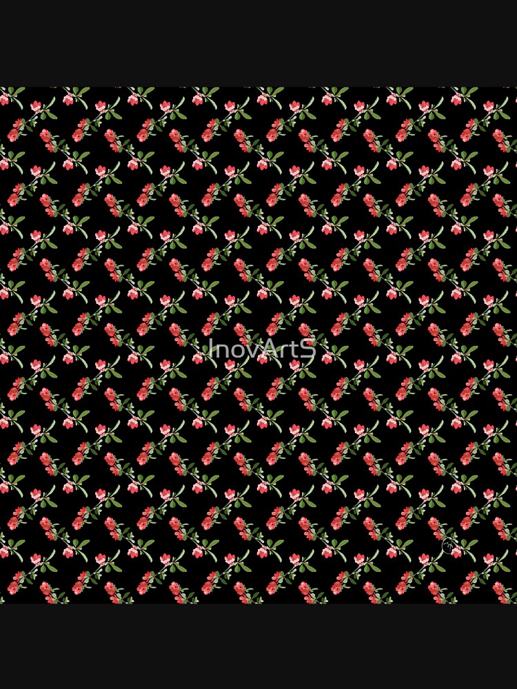 Pretty Pink Cherry Blossom Flowers Paint by InovArtS