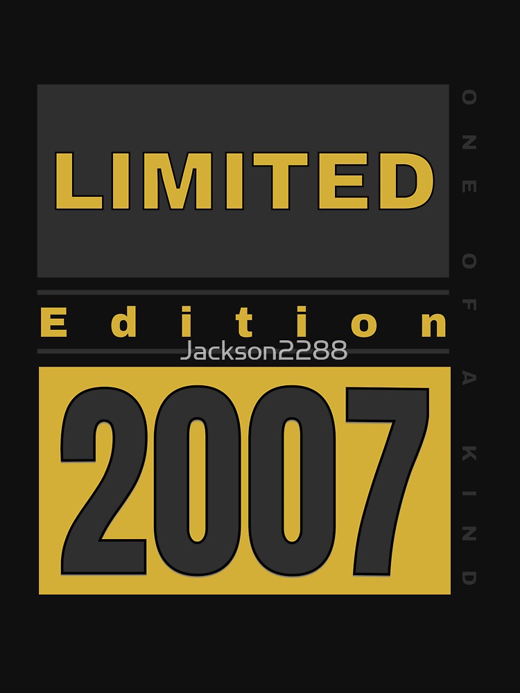 18th Birthday Boy Girl 18 Years 2007 Limited by Jackson2288