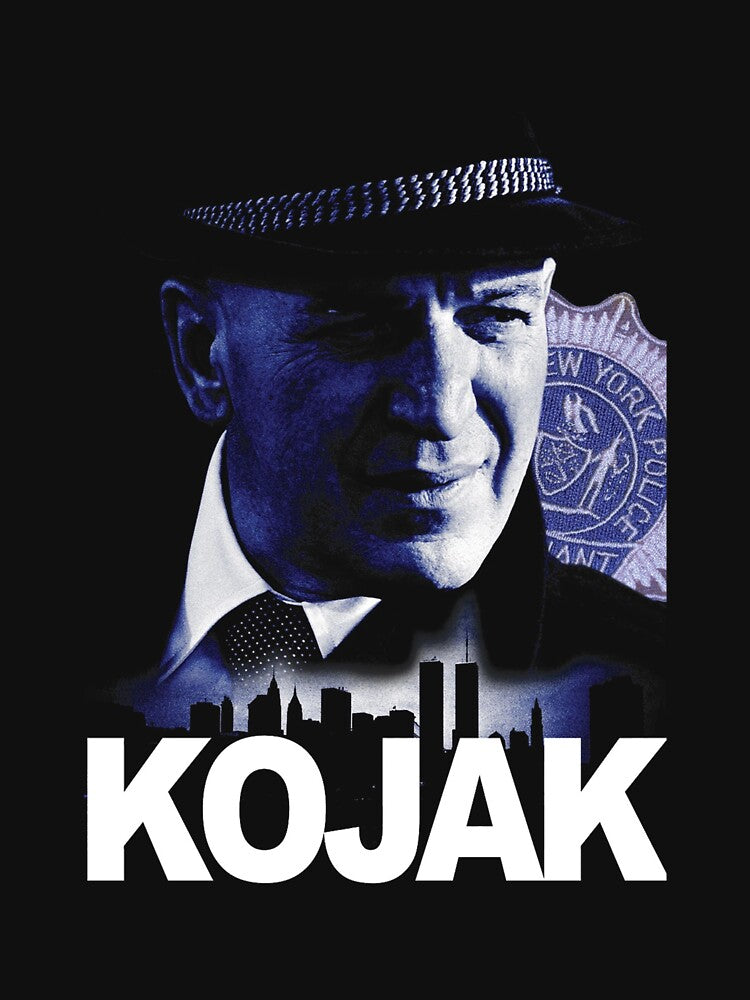 KOJAK 70s Retro TV Show by marcellarttee